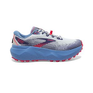 Brooks Caldera 6 Trail Running Shoes - Womens, Blue/Pink | IE-QNL890521